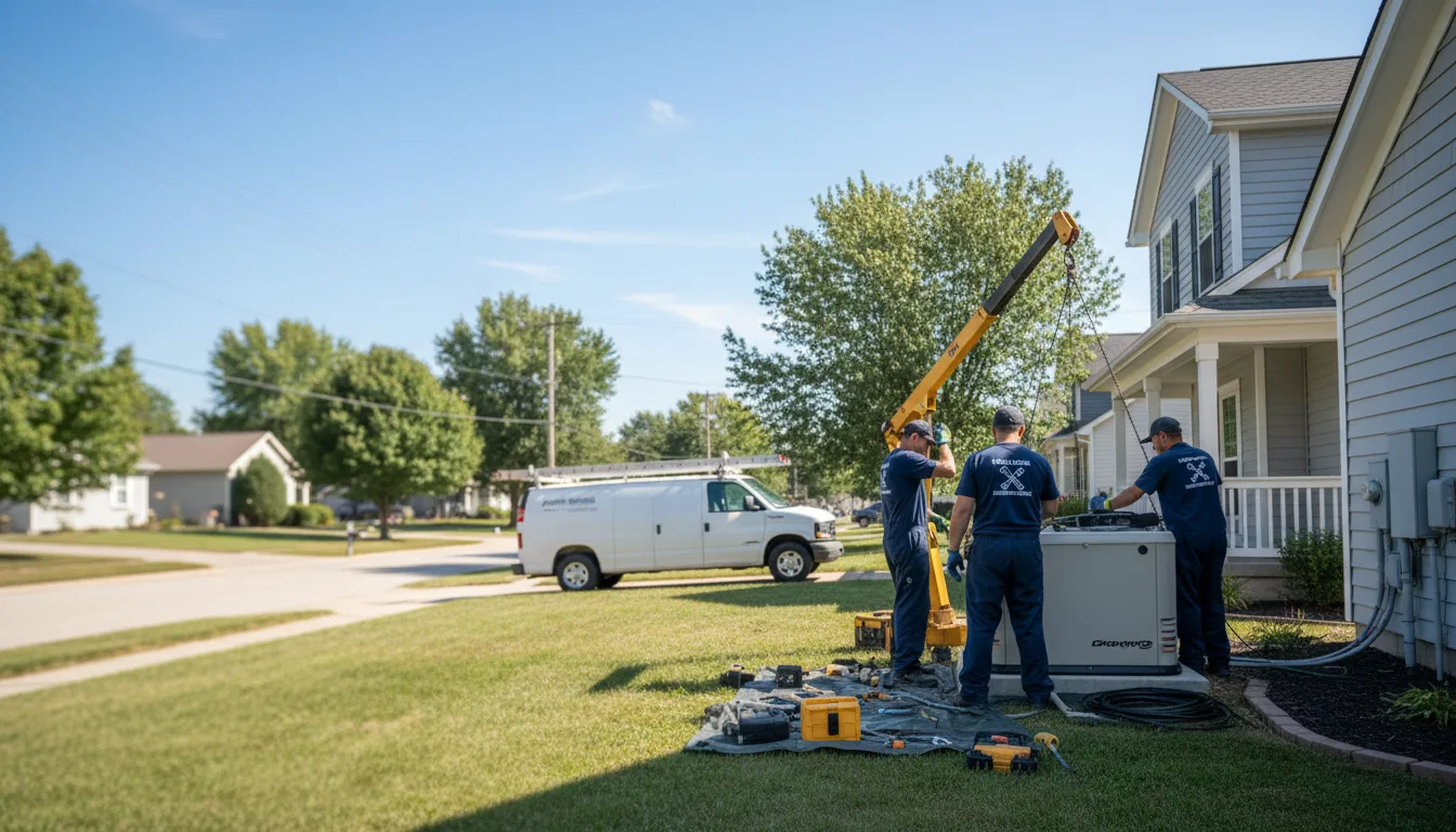 Generator Installation in Beckville, TX near me